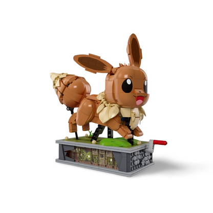 MEGA Pokémon Motion Eevee Building Set 1366 Pieces Motorized Running Action