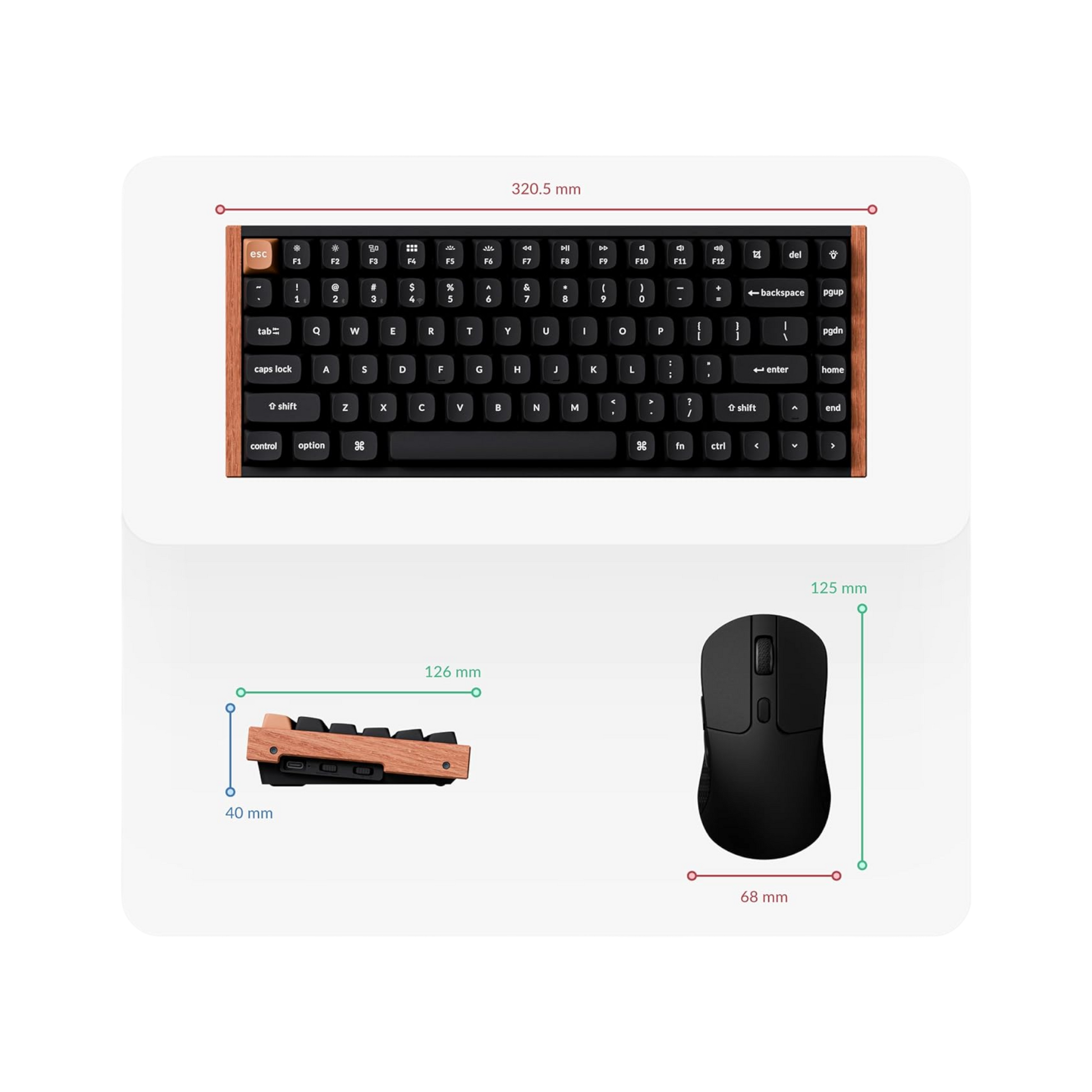 Keychron K2 HE Magnetic Switch Keyboard & M3 Mouse Bundle Hall Effect - Ricky's Garage