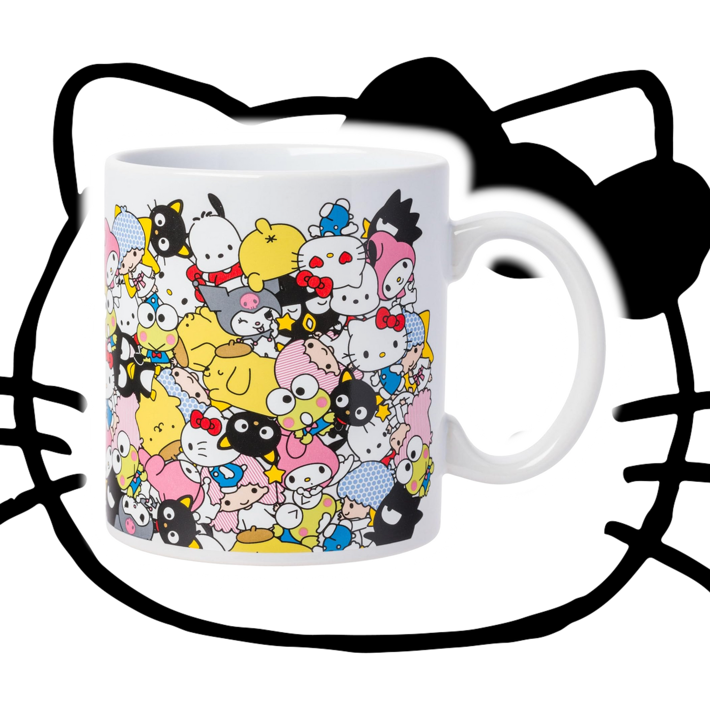 Hello Kitty & Friends 20oz Ceramic Mug by Silver Buffalo - Official Sanrio Merchandise - Ricky's Garage