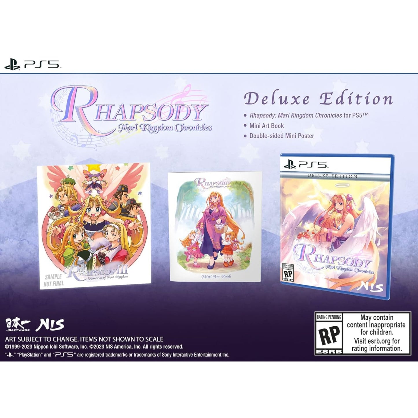 Rhapsody: Marl Kingdom Chronicles Deluxe Edition PS5 - A Musical RPG Journey Awaits! - Ricky's Garage