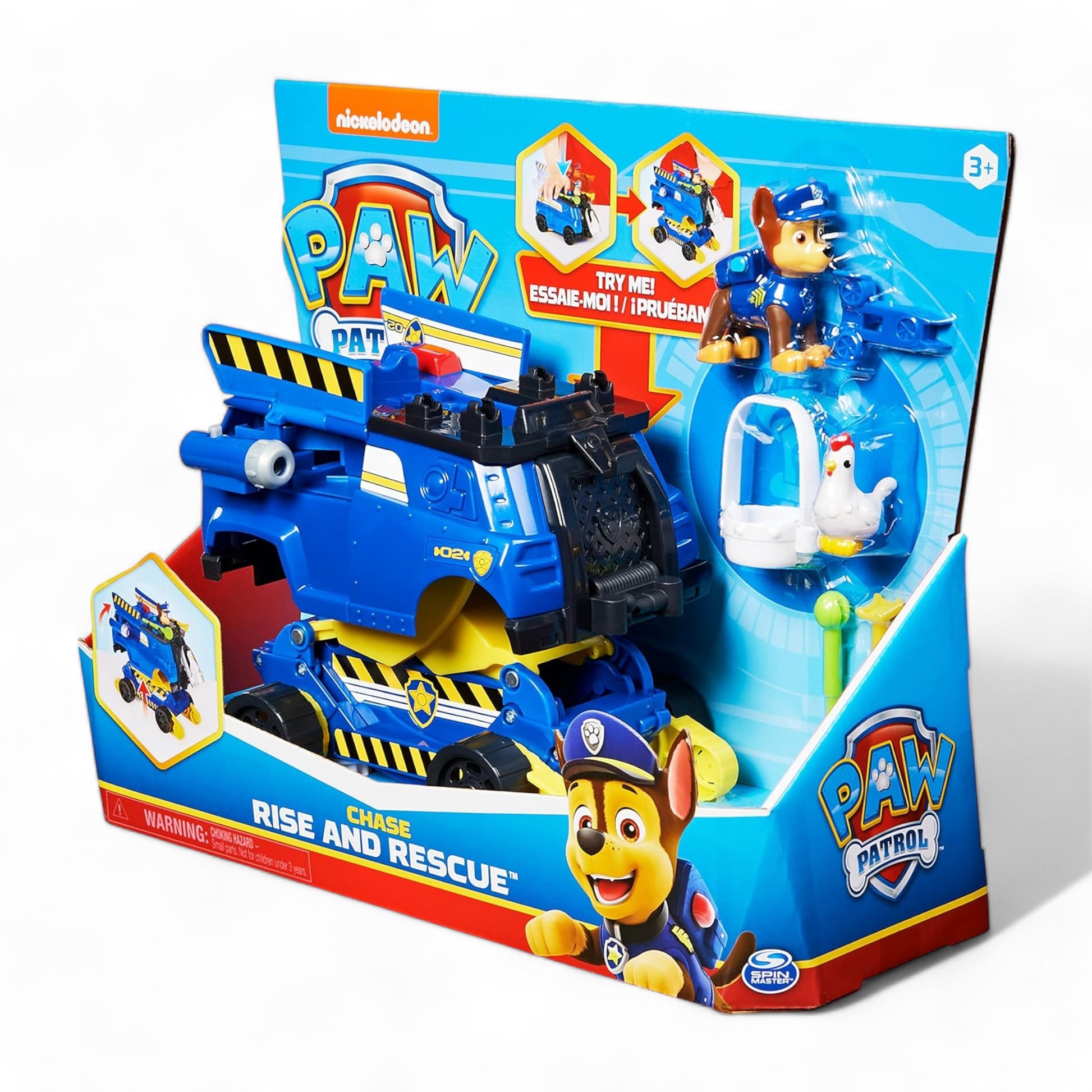 PAW Patrol Chase's Ultimate Rise & Rescue Vehicle – Epic Transforming Toy Car with Action Figures & Adventure Gear #PawPatrol #ChaseToTheRescue #KidsFavoriteToy - Ricky's Garage
