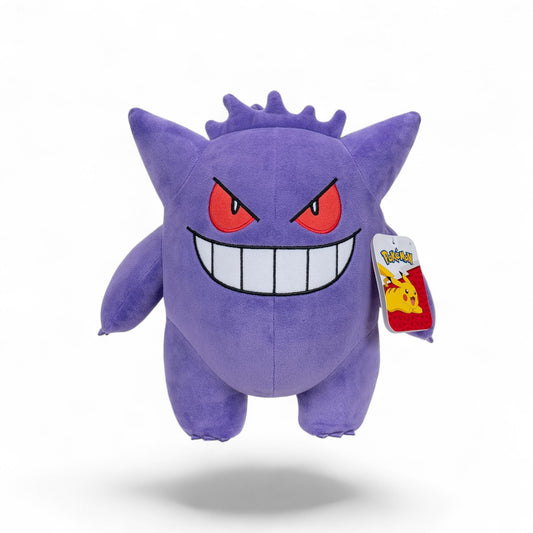 Official Gengar Pokémon Plush (30cm) | Super-Soft Cuddly Ghost by Jazwares