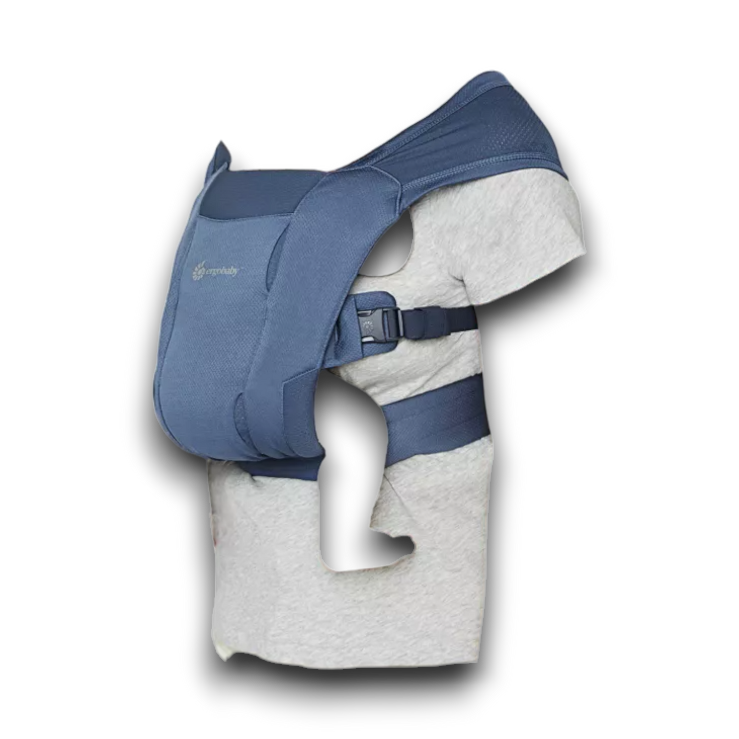 Ergobaby Embrace Cozy Soft Air Mesh Newborn Baby Carrier Blue