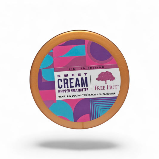 Tree Hut Sweet Cream Whipped Shea Body Butter  Limited Edition 8.4 oz