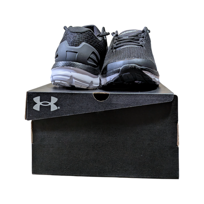 Under Armour Men's Charged Gemini Running Shoes Black & White