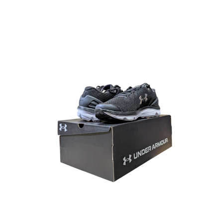 Under Armour Men's Charged Gemini Running Shoes Black & White