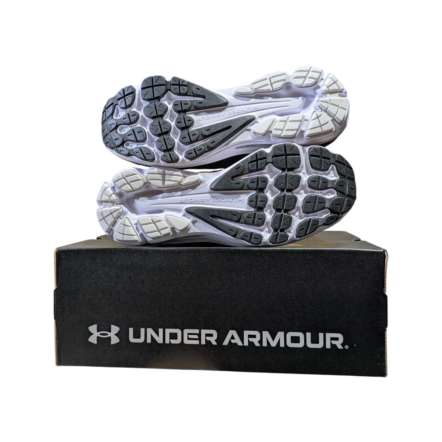 Under Armour Men's Charged Gemini Running Shoes Black & White