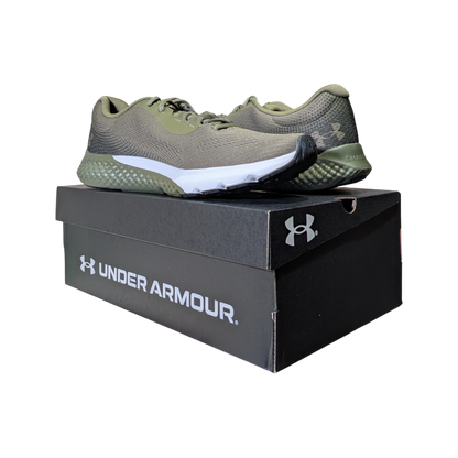 Under Armour Men's Charged Surge 4 Running Shoes Marine OD Green & Copper