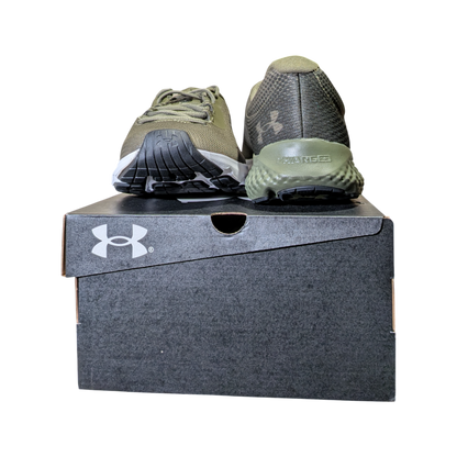 Under Armour Men's Charged Surge 4 Running Shoes Marine OD Green & Copper