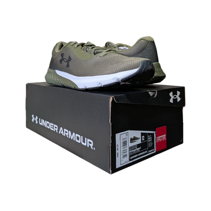Under Armour Men's Charged Surge 4 Running Shoes Marine OD Green & Copper