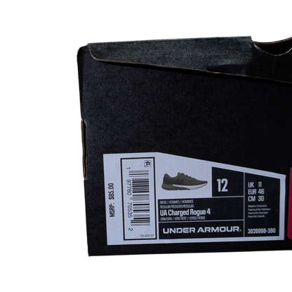 Under Armour Men's Charged Surge 4 Running Shoes Marine OD Green & Copper