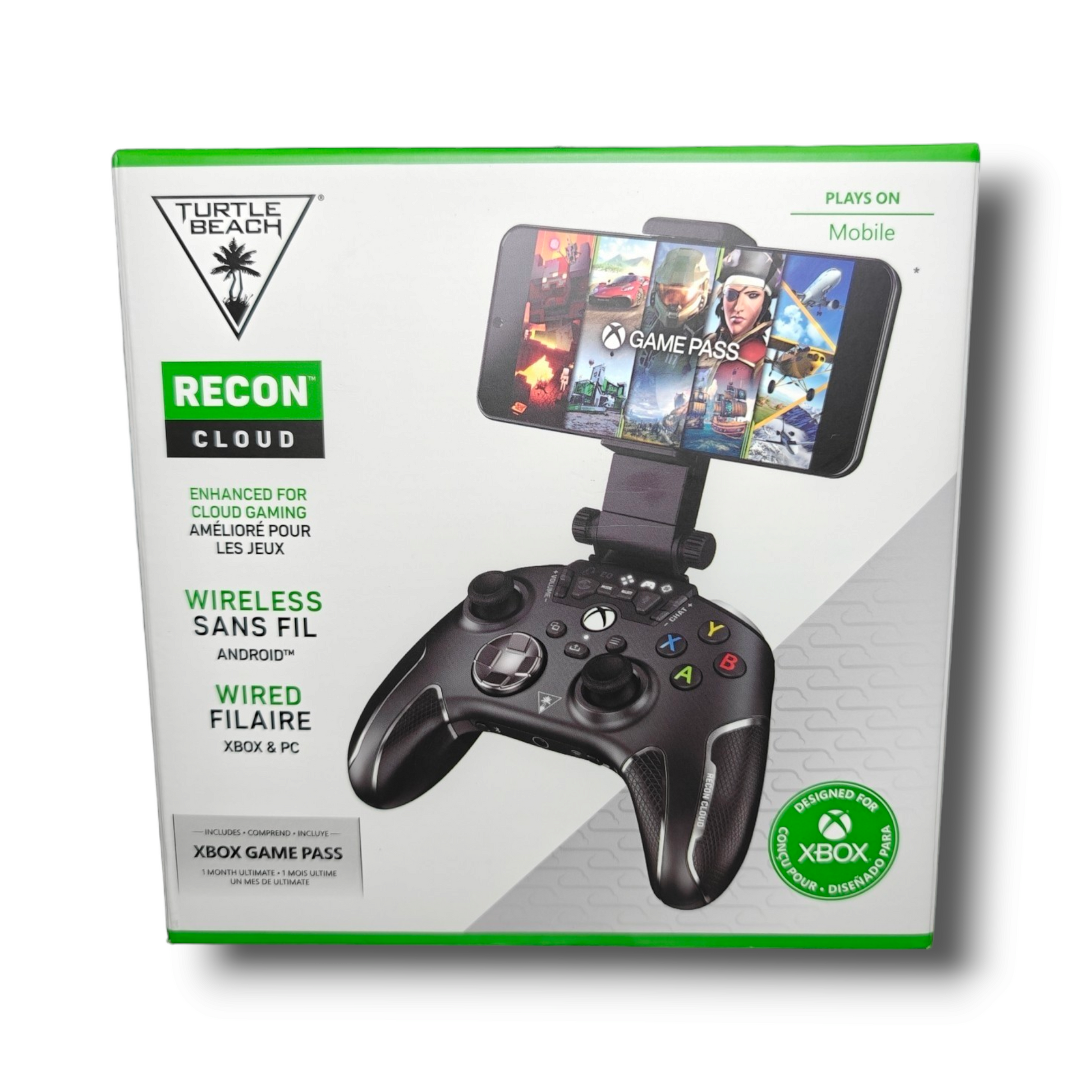 Turbo Turtle Beach Recon Cloud Hybrid Controller - Game On Everywhere with 30-Hr Battery & Superhuman Hearing - For Xbox, PC, & Android - Ricky's Garage