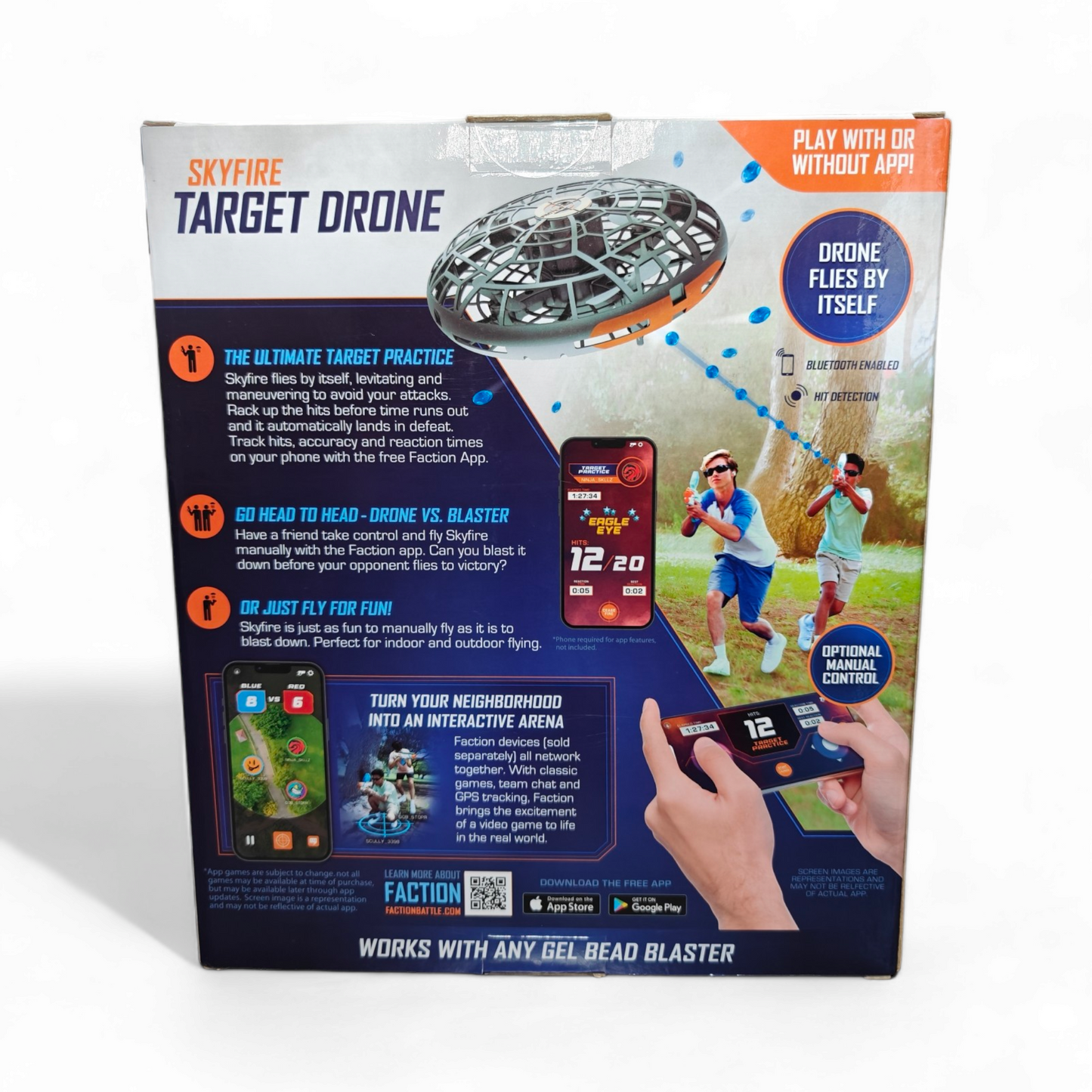 Skyfire Target Drone – Ultimate Interactive Drone for Gel & Dart Blasters  Faction Enhanced Play - Ricky's Garage