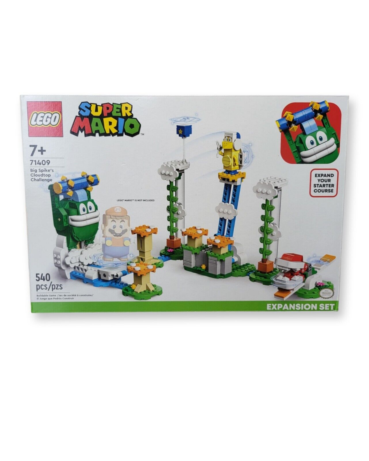 LEGO Super Mario Big Spike’s Cloudtop Challenge Expansion Set 71409..... - Ricky's Garage
