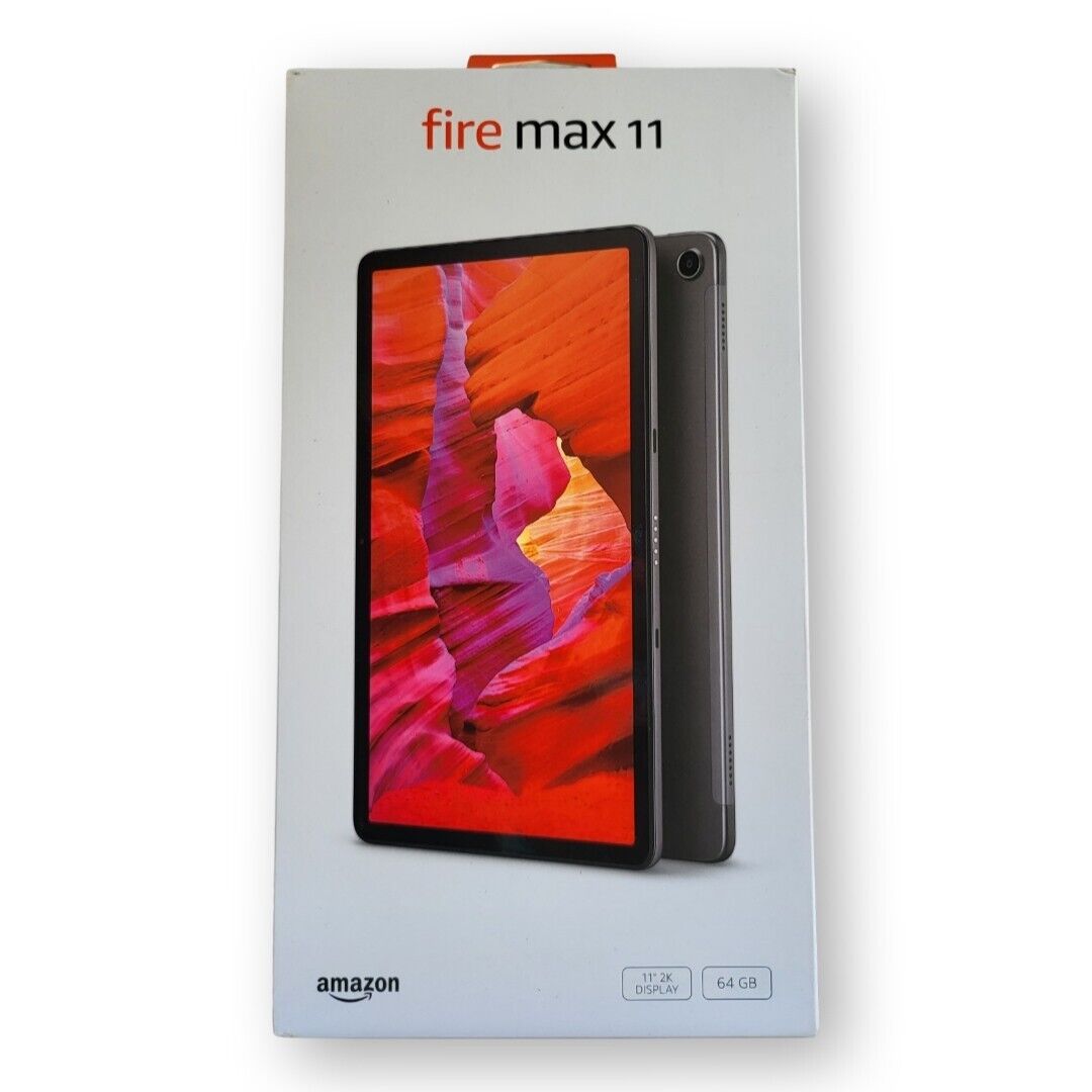 Amazon Fire Max 11 13th Gen 64GB, Wi-Fi, 11", octa-core, 4G RAM - Gray-Brand New - Ricky's Garage