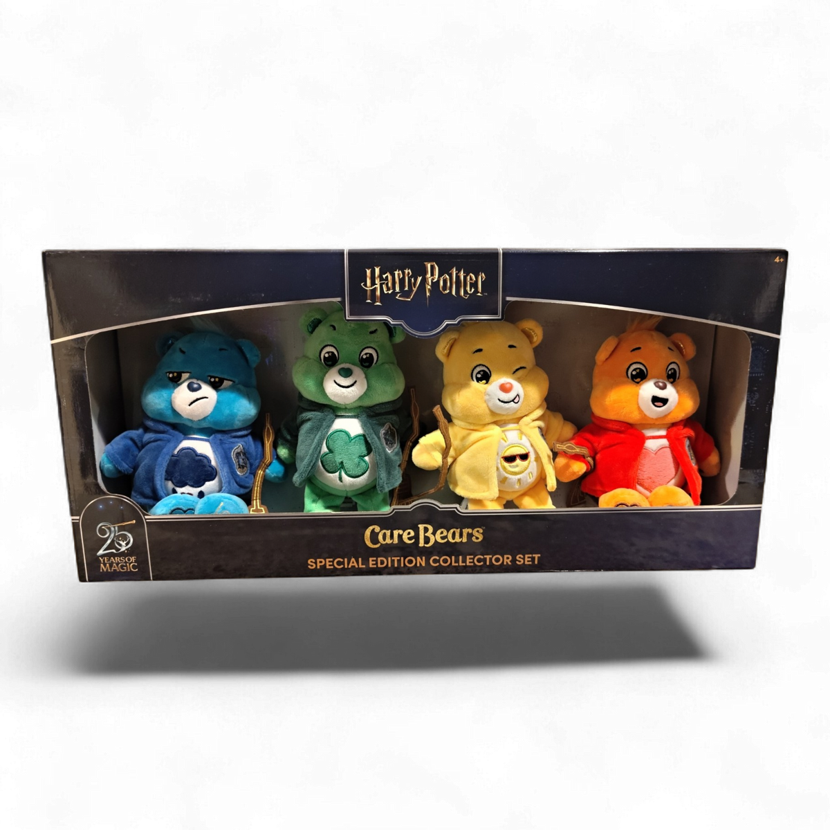 Harry Potter x Care Bears Collector Box Set (4-Pack) | 25th Anniversary Plush