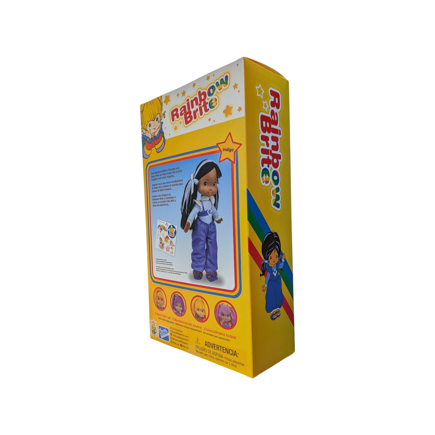 Rainbow Brite Indigo 12-Inch Doll | The Loyal Subjects Retro Collection