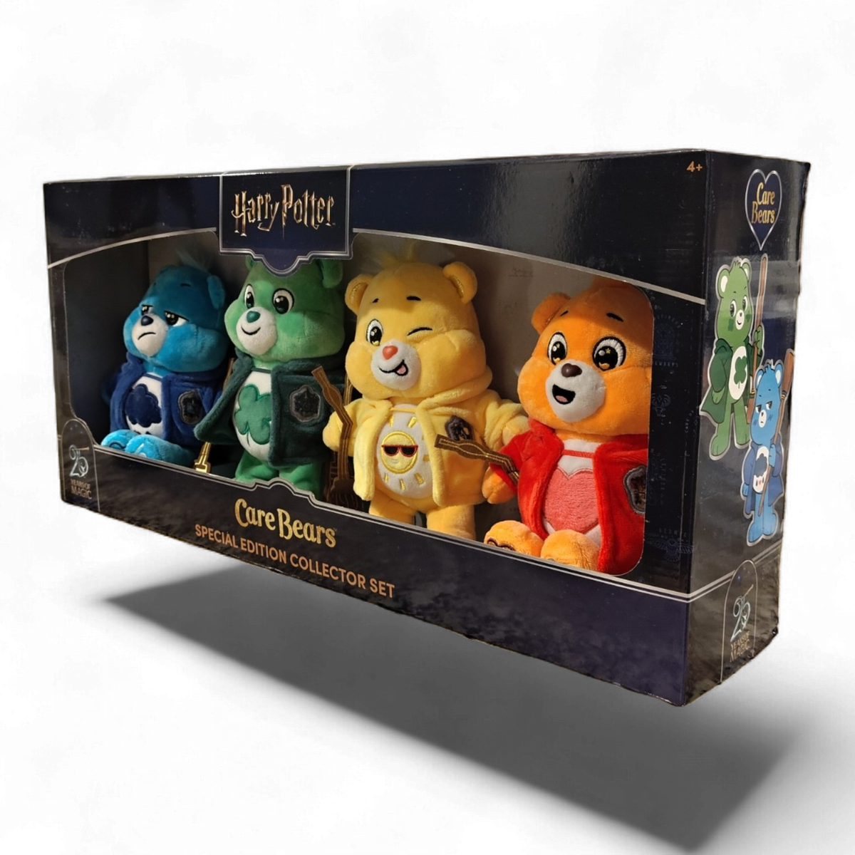 Harry Potter x Care Bears Collector Box Set (4-Pack) | 25th Anniversary Plush
