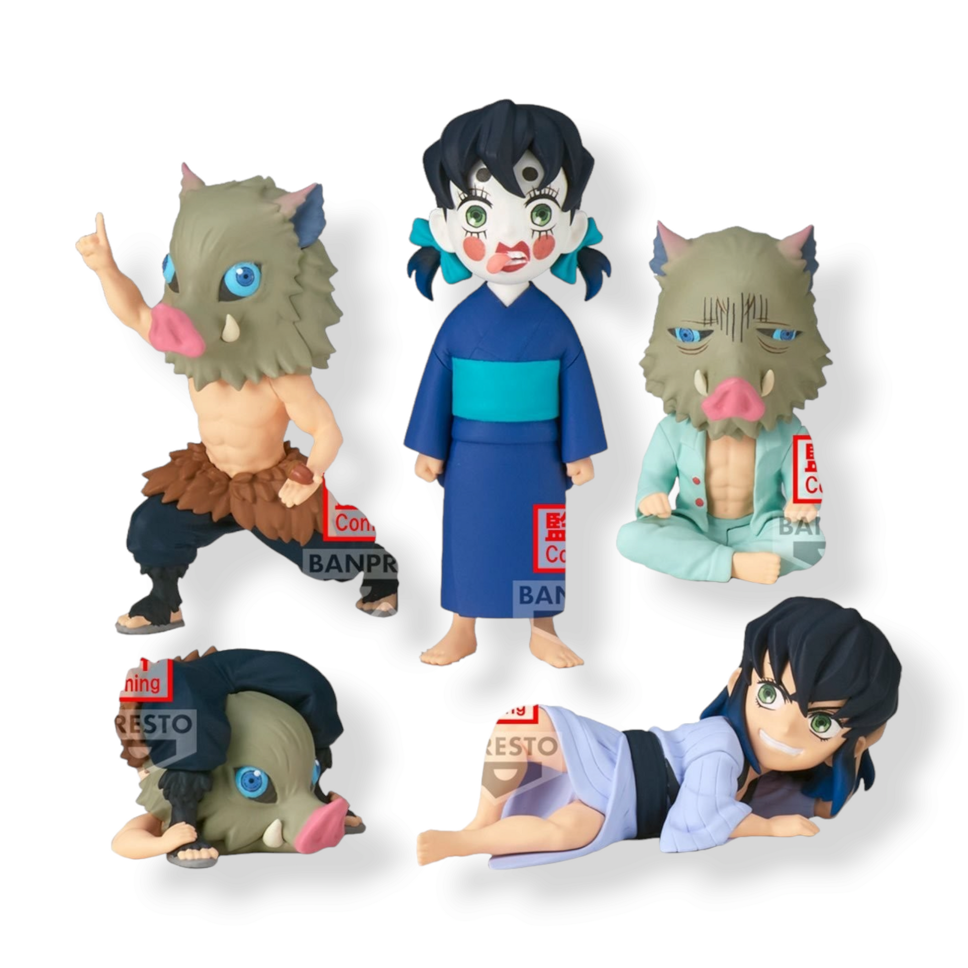 Shop Demon Slayer Inosuke Hashibira WCF Mini-Figure Collect All 5 Iconic Poses! - Ricky's Garage