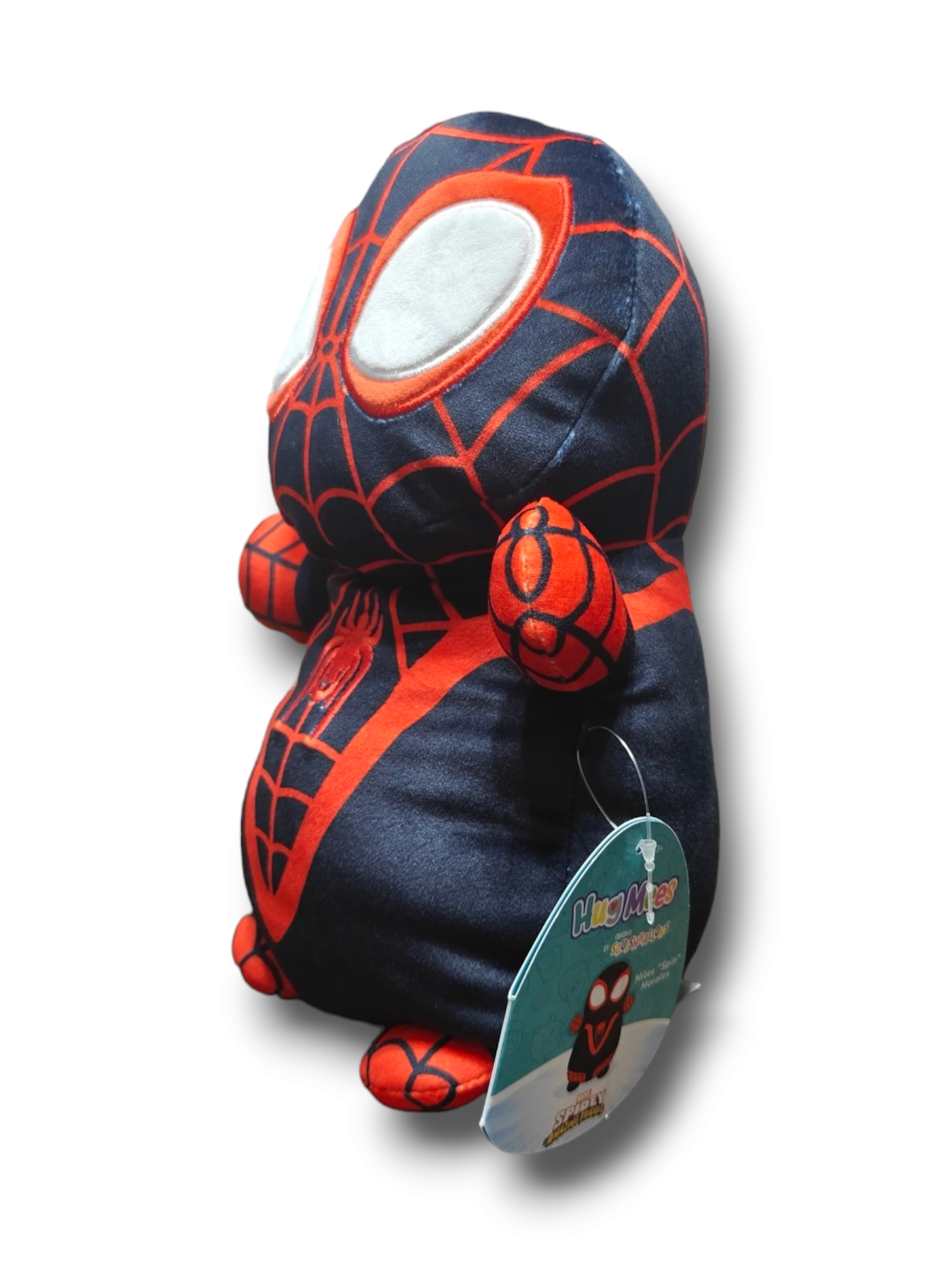 Marvel's Miles Morales 10" Spiderman Squishmallow HugMee - Collectible, Ultra-Soft Plush for All Ages - Ricky's Garage