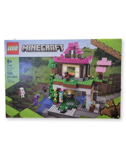LEGO Minecraft The Training Grounds House Building Set, 21183 Cave Toy, Gifts for Kids, Boys and Girls with Skeleton, Ninja, Rogue and Bat Figures - Ricky's Garage
