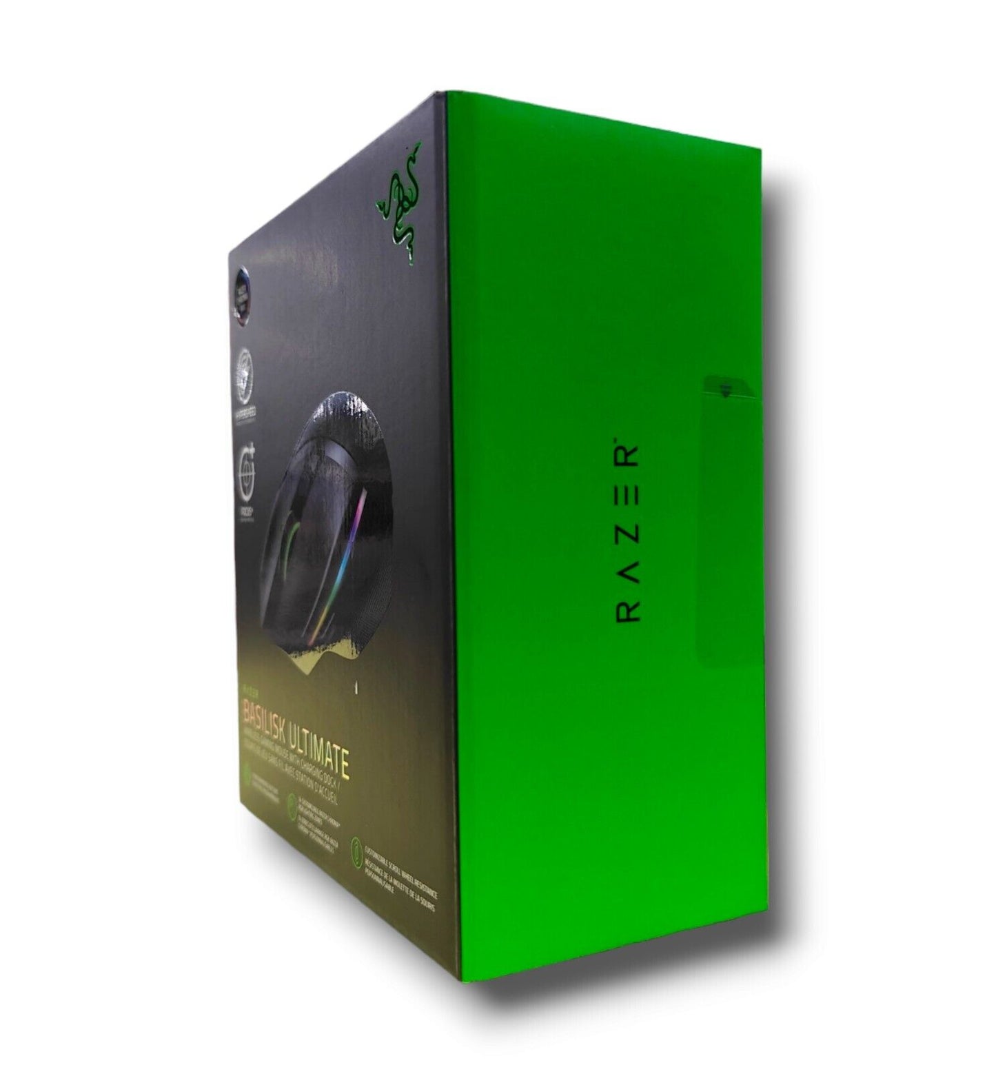 Razer - Basilisk Ultimate Wireless Optical with HyperSpeed Technology and Charging Dock Gaming Mouse - Black - Ricky's Garage