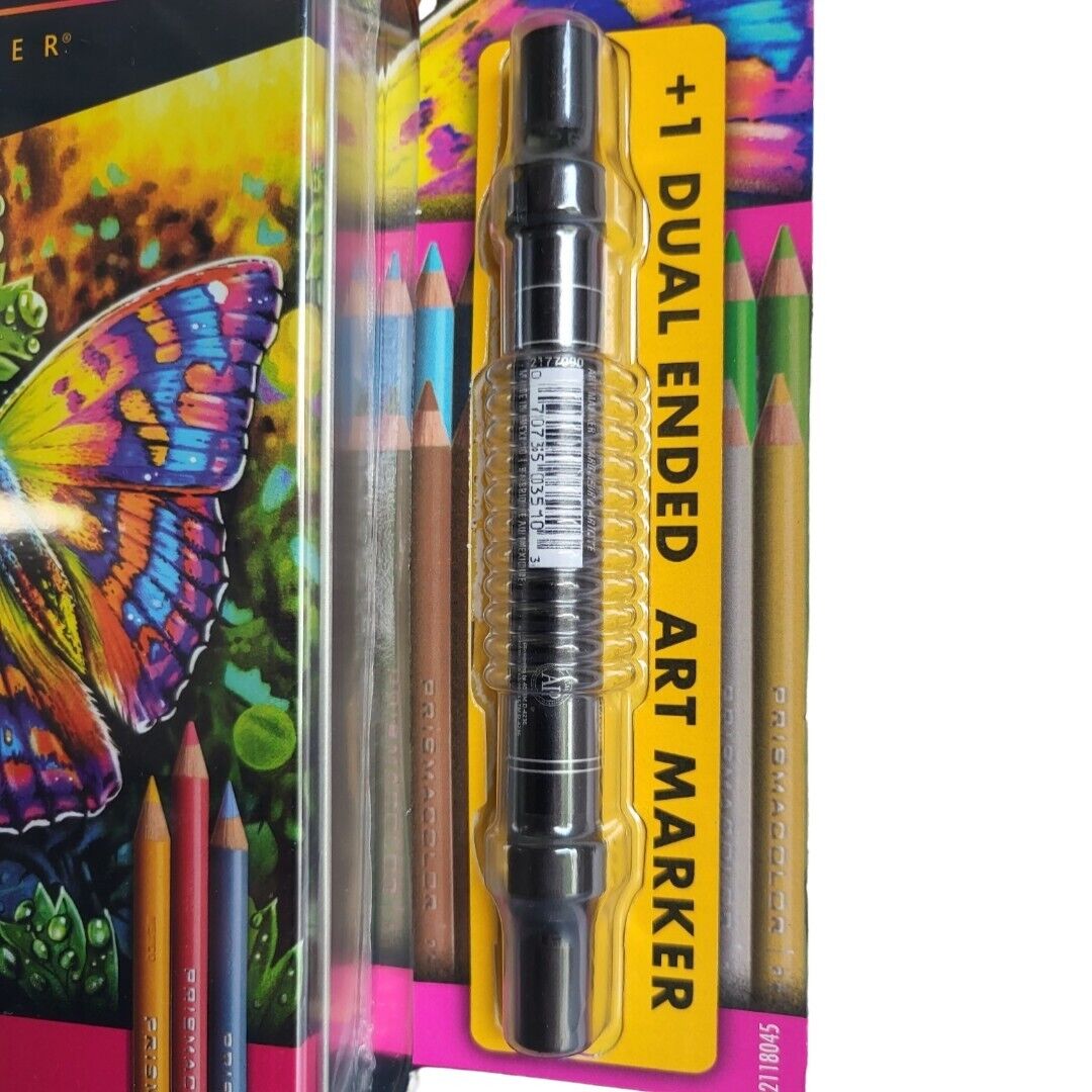 Prismacolor Premier 36 Soft Core Colored Pencils 1 Chisel Marker - Ricky's Garage
