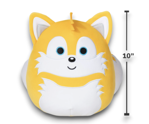 Squishmallows Original SEGA's Sonic the Hedgehog 10 inch Tails - Ultra Soft Plush Toy - Ricky's Garage