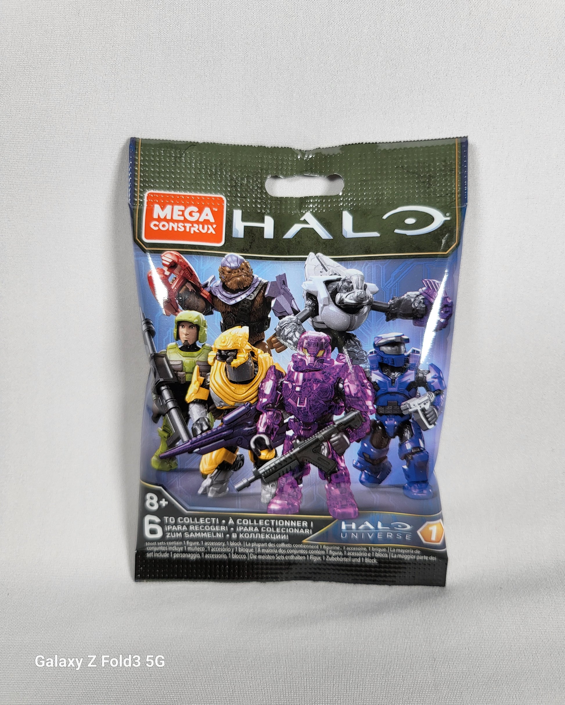 6 X Mega Construx Halo Universe Series 1 Blind Bag NEW and Sealed - Ricky's Garage