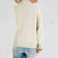 Casual Women's Thick Thread High Neck Pullover Sweater - Ricky's Garage
