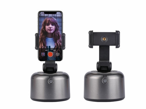 Smart Tracking Selfie Phone Holder with 360 Degree Rotation - Ricky's Garage