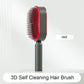 New Self-Cleaning Hairbrush – Keep Your Hair Fresh and Clean with Every Brush! - Ricky's Garage