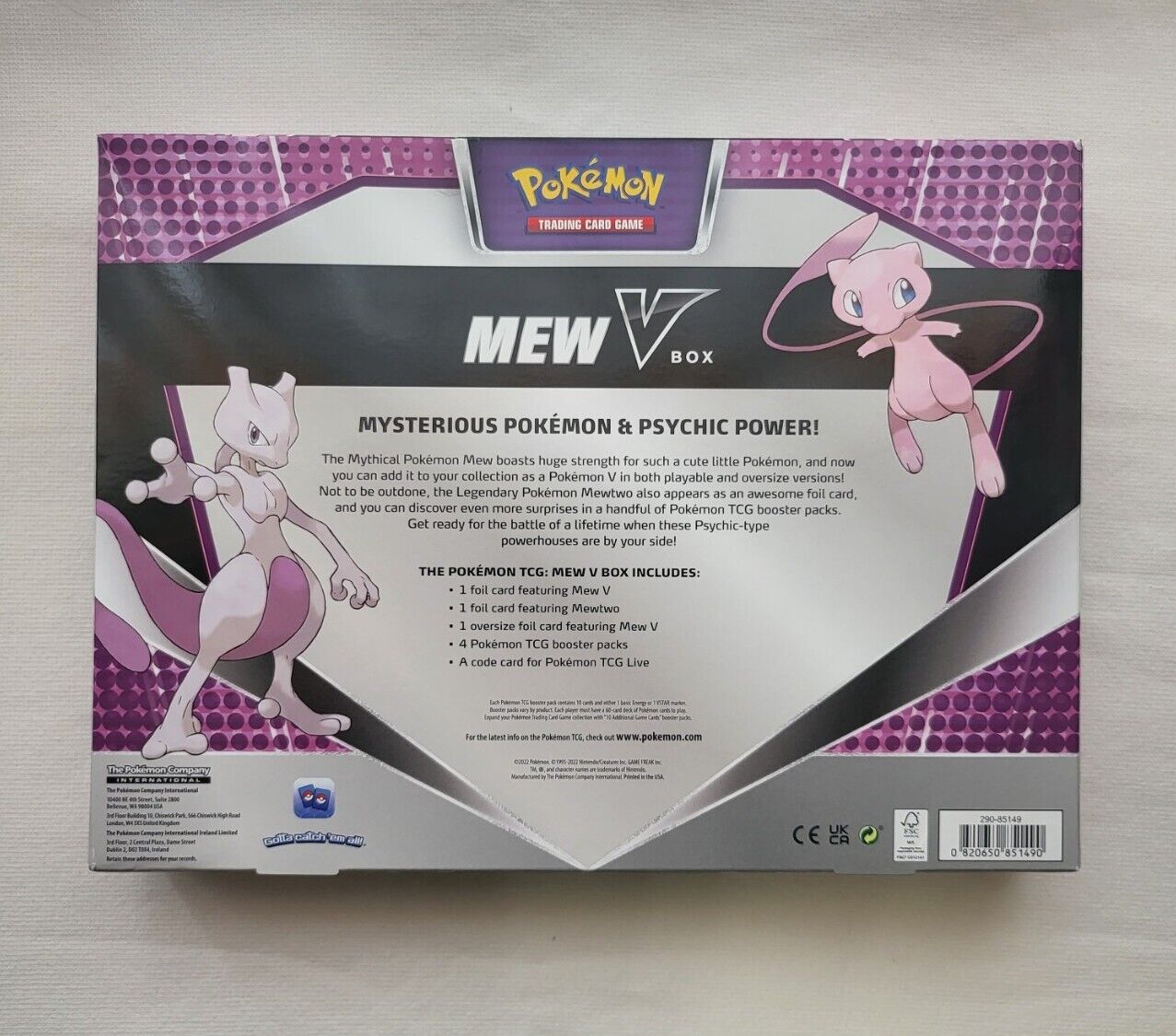 Pokémon TCG: Mew V Box - Ricky's Garage