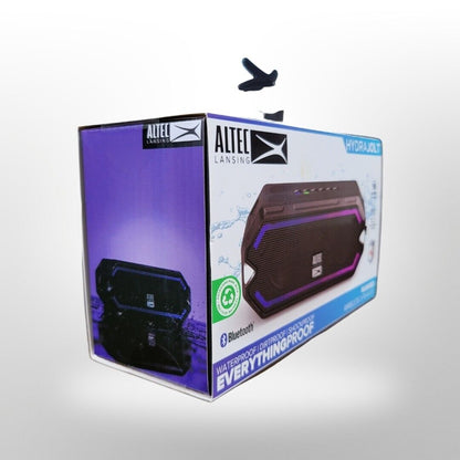 Altec Lansing HydraJolt Portable Bluetooth Speaker, Black - Brand New - Ricky's Garage