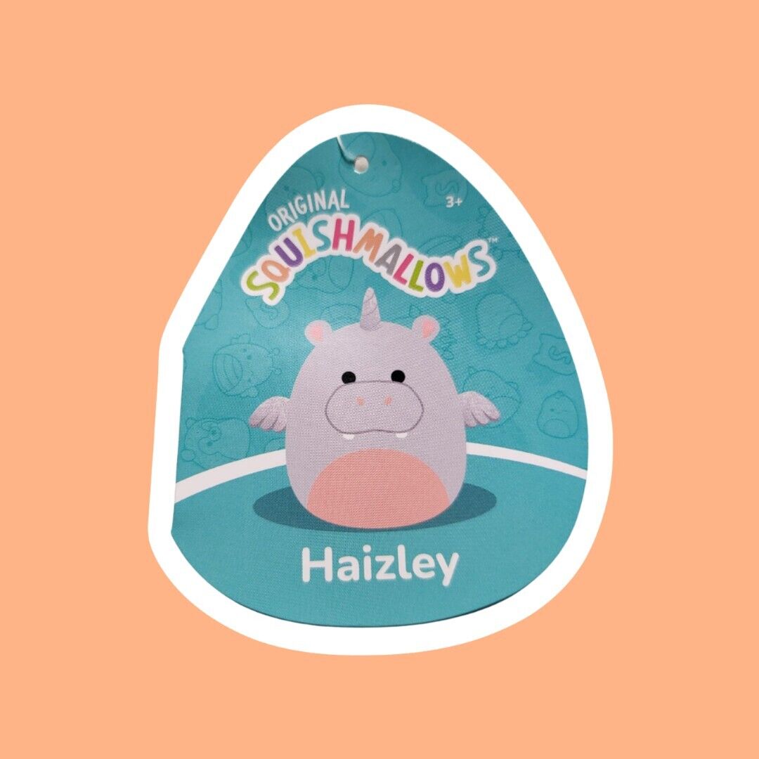 Squishmallow HAIZLEY THE HIPPO-CORN 18-inch Plush Kellytoy - Ricky's Garage
