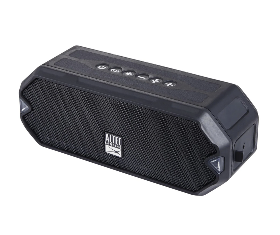 Altec Lansing HydraJolt Portable Bluetooth Speaker, Black - Brand New - Ricky's Garage