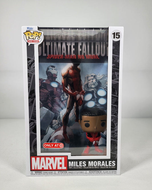 Funko Pop Comic Covers Miles Morales Ultimate Fallout 4 Exclusive Figure - Ricky's Garage