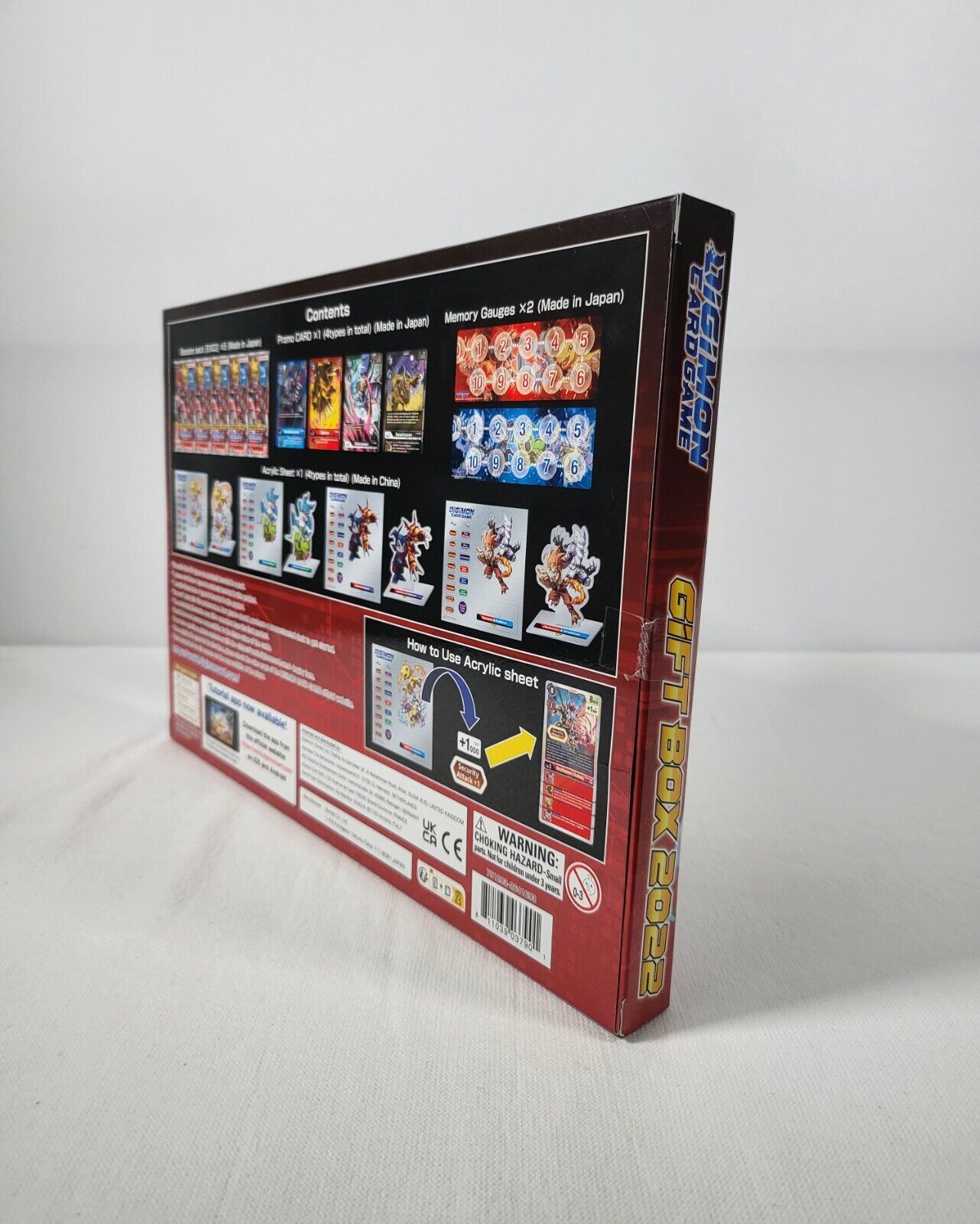 Digimon TCG Trading Card Game Gift Box 2022 Bandai GB-02 Flamemon & Strabimon - Ricky's Garage
